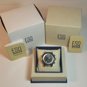 ESQ Swiss Quartz Octane Chronograph Face E5356